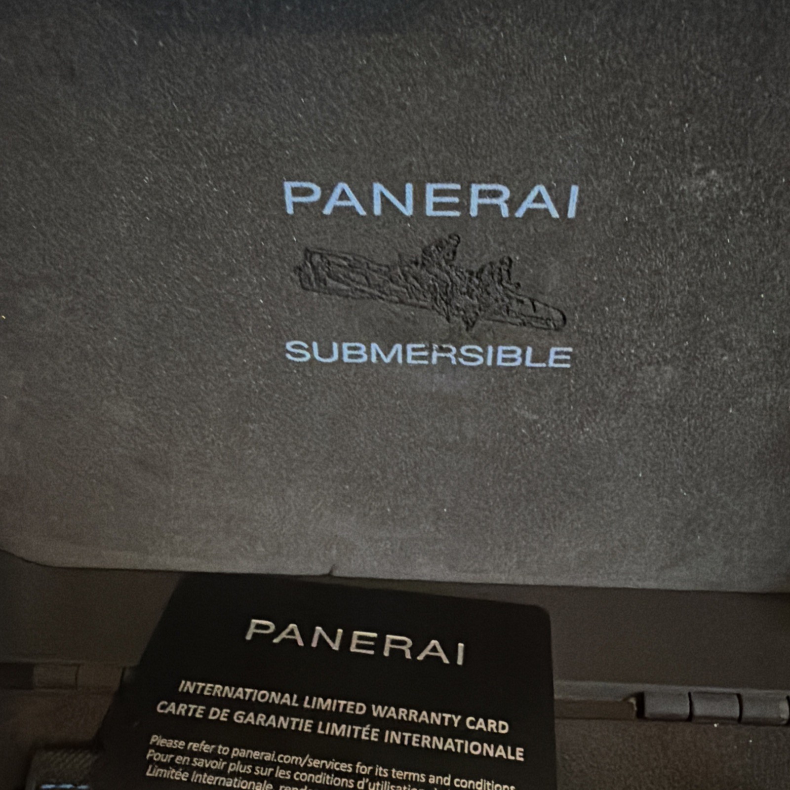 Panerai Luminor Submersible Titanium Watch PAM1305 With Rubber And Leather Bands