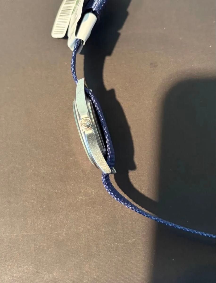 SEIKO ALBA AQPK402 Blue Nylon Band Quartz Watch
