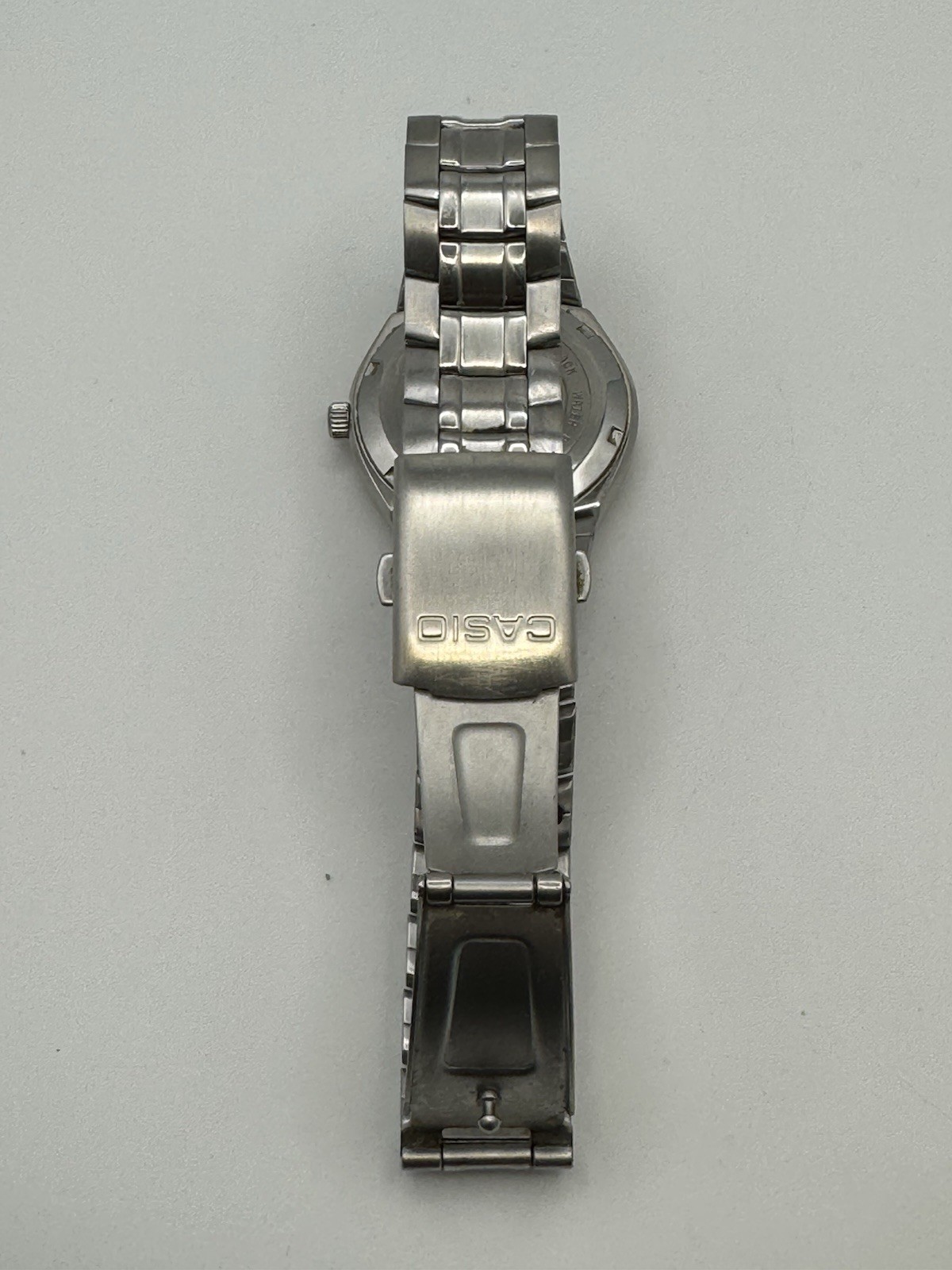 Casio Edifice 2719 EF-108 Analog Blue Dial S-Steel Bracelet 10 Bar Wrist Watch