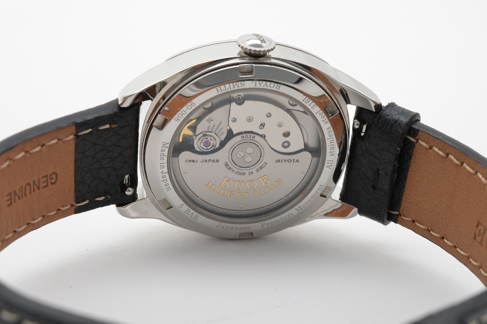 [Top Mint /Box] Kuoe Kyoto Royal Smith 90-008 Automatic Unisex Watch From Japan