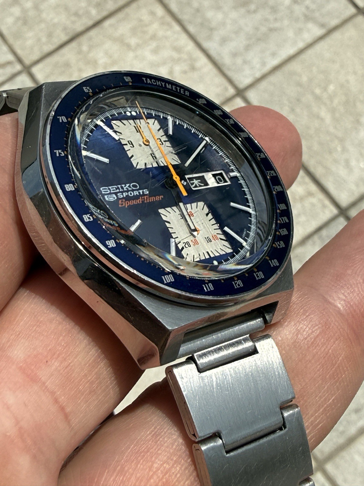 Seiko 6138-0030 Speedtimer “Kakume” Chronograph ‘74