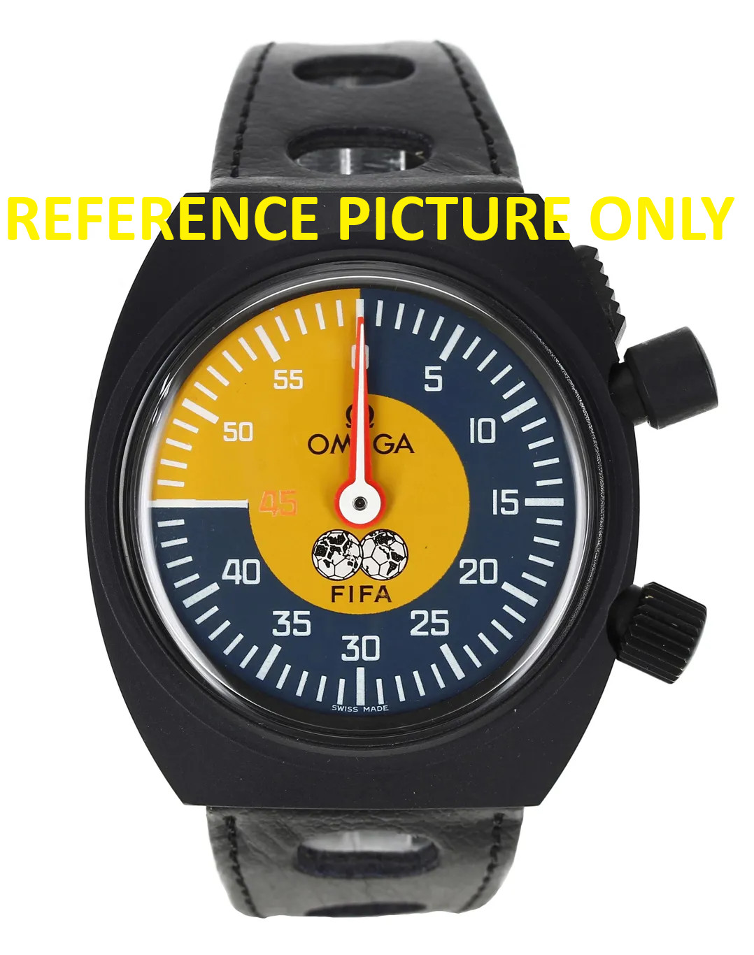 TISSOT 1979 FIFA REFEREE SOCCER STOPWATCH LEMANIA 7160