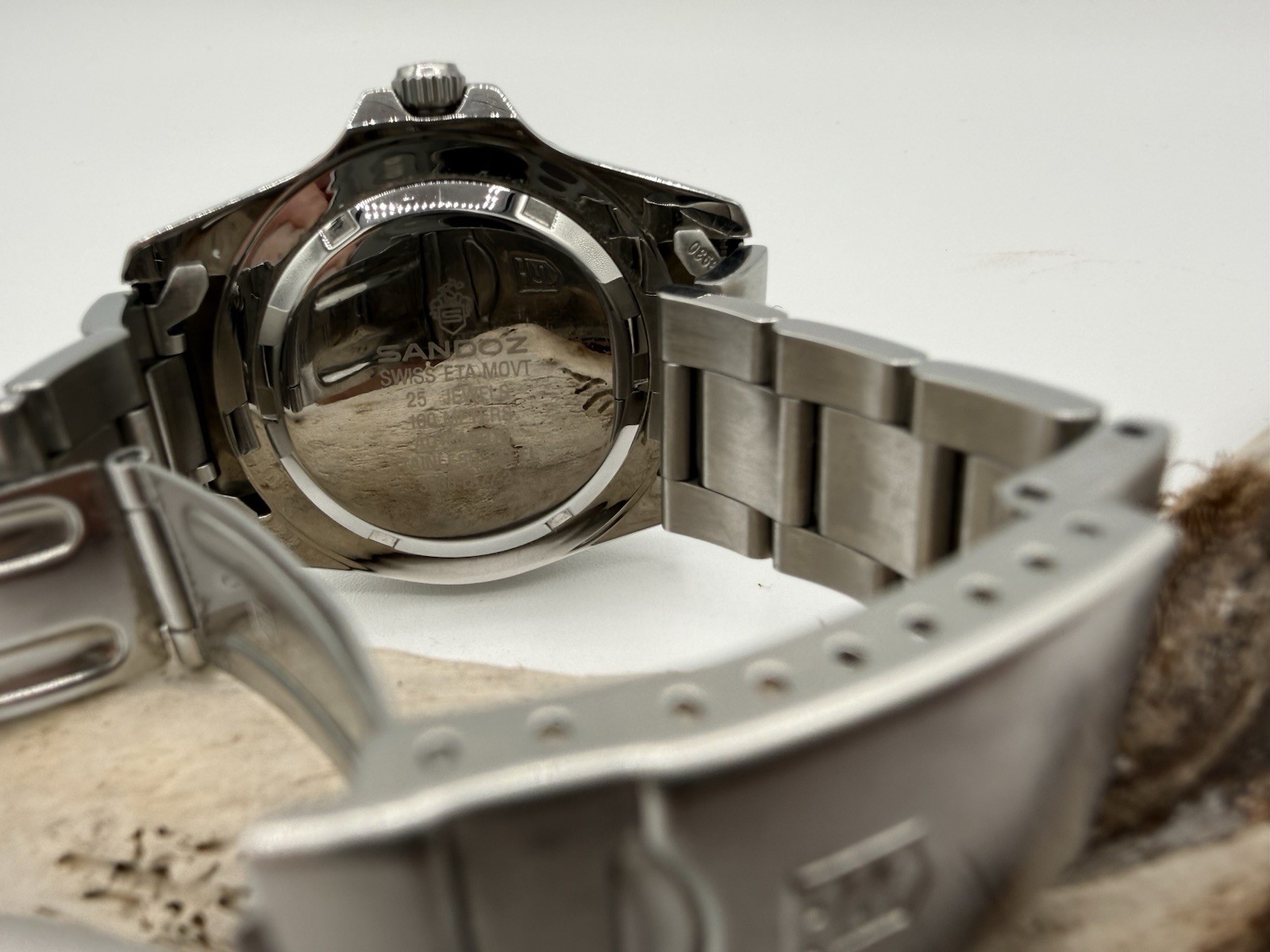 Sandoz Automatic Diver Watch Swiss movement 3930-D-77-2