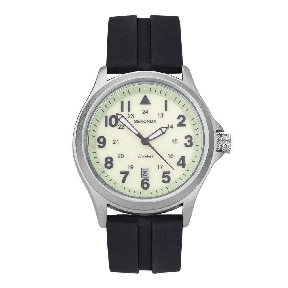 Sekonda Mens Watch Altitude Rubber Strap 30093
