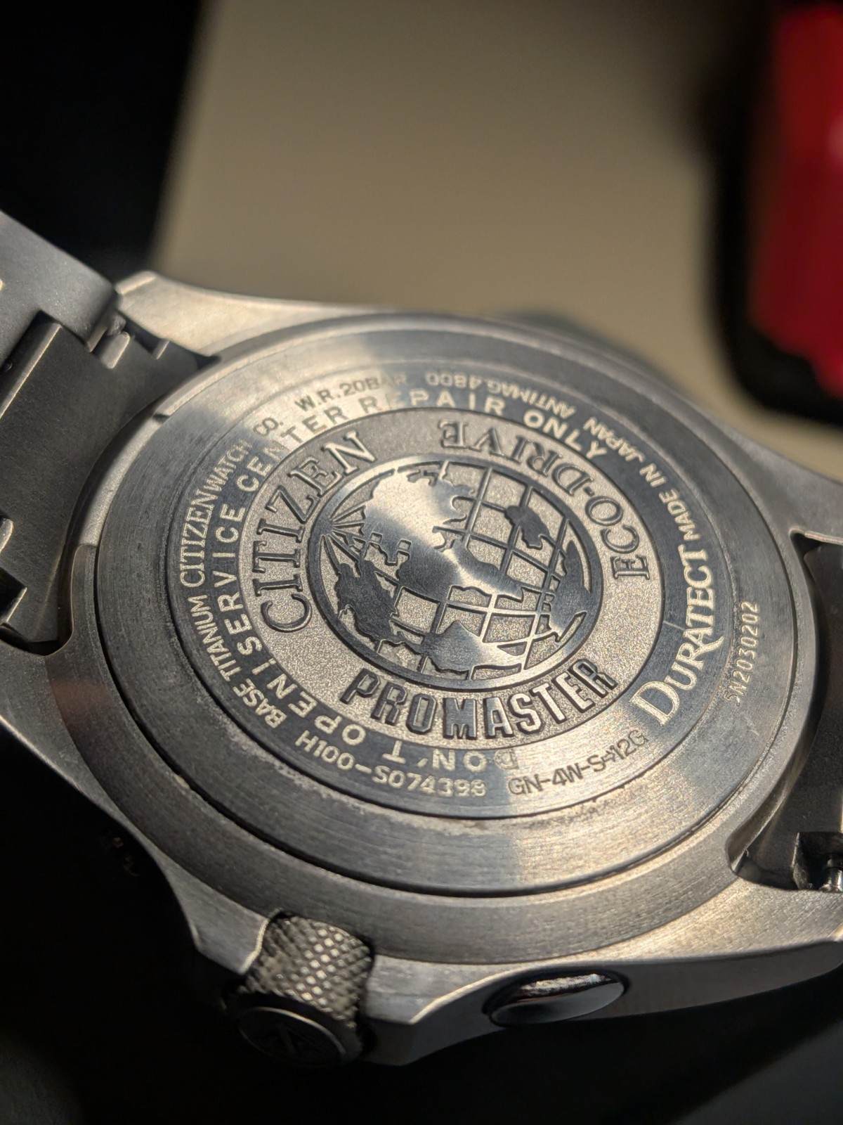 Citizen Promaster Land Titanium PMD56-2951 Eco Drive- JDM