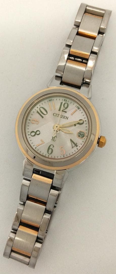 Citizen xC Solar Wristwatch 25mm Pink Dial H058-T016553 wrist 15cm/5.9in