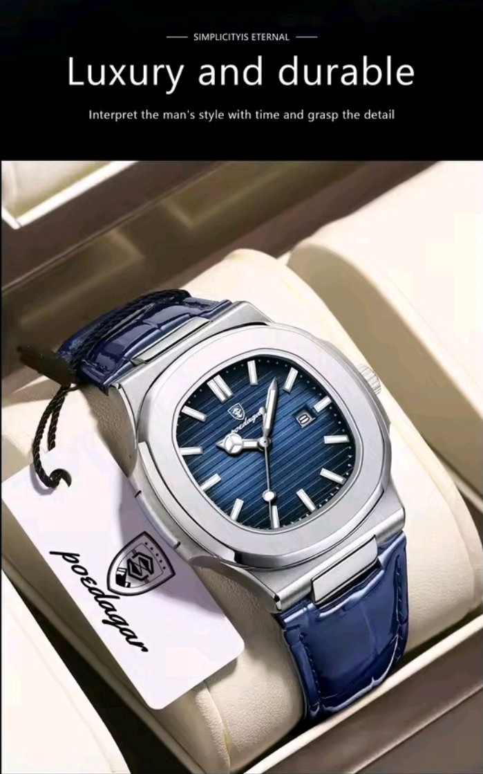 Top Luxury and premium Quartz Men’s Watch, Classic Wristwatch