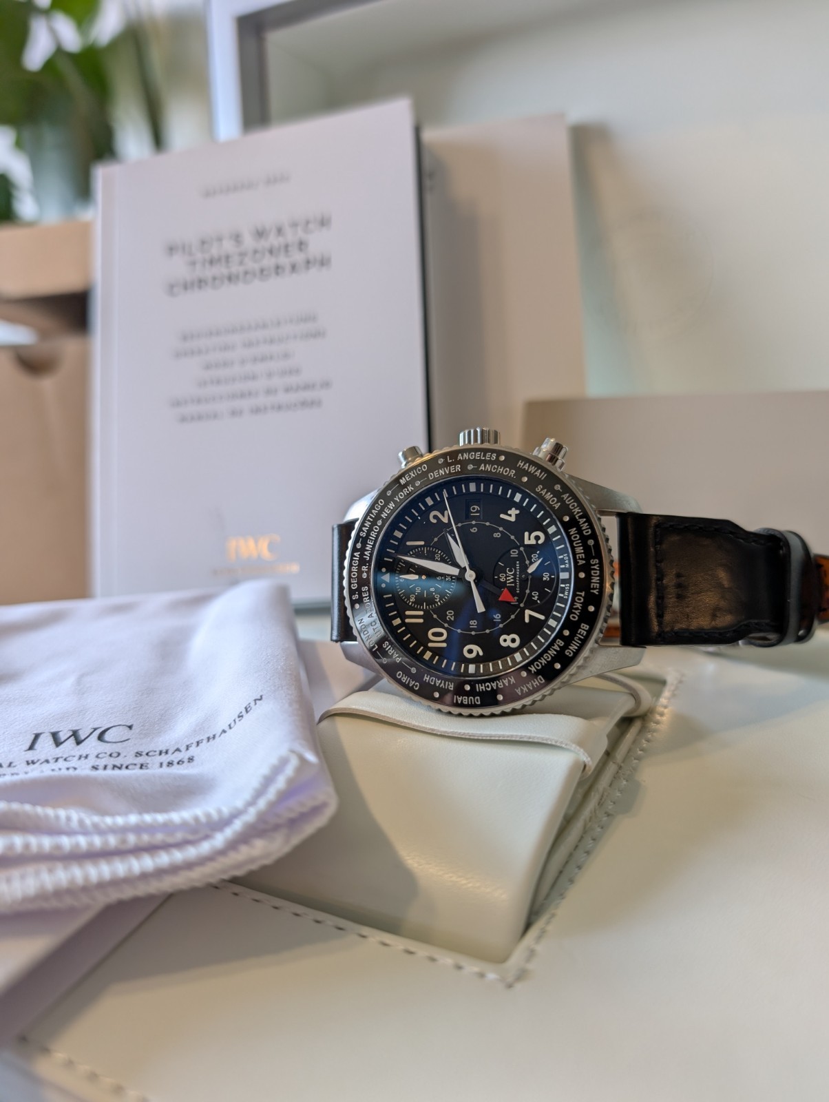 IWC Pilot’s Watch Timezoner Chronograph Reference IW395001
