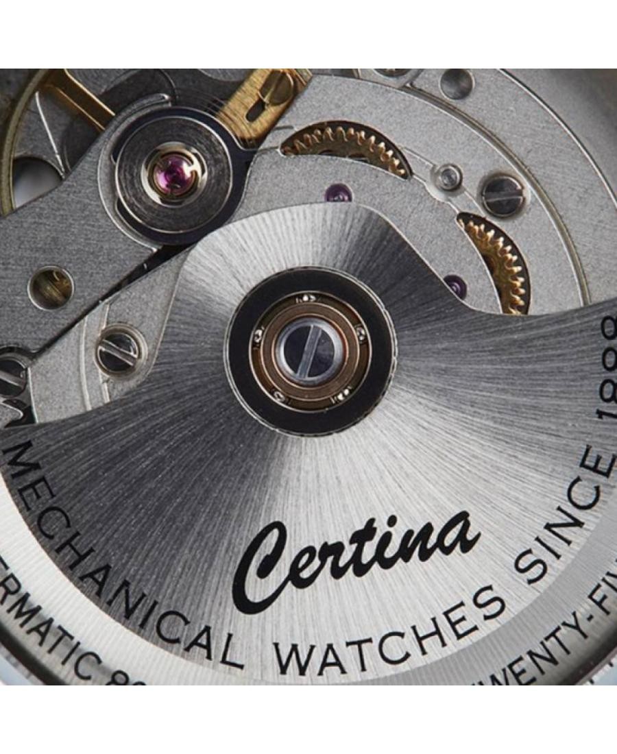 CERTINA Men Analog Automatic Casual Watch Classic Dress Blue Dial Waterproof Rou