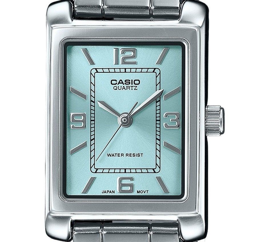 Casio Standard Aqua Blue Dial Quartz Dress Women’s Watch LTP-1234DD-2A
