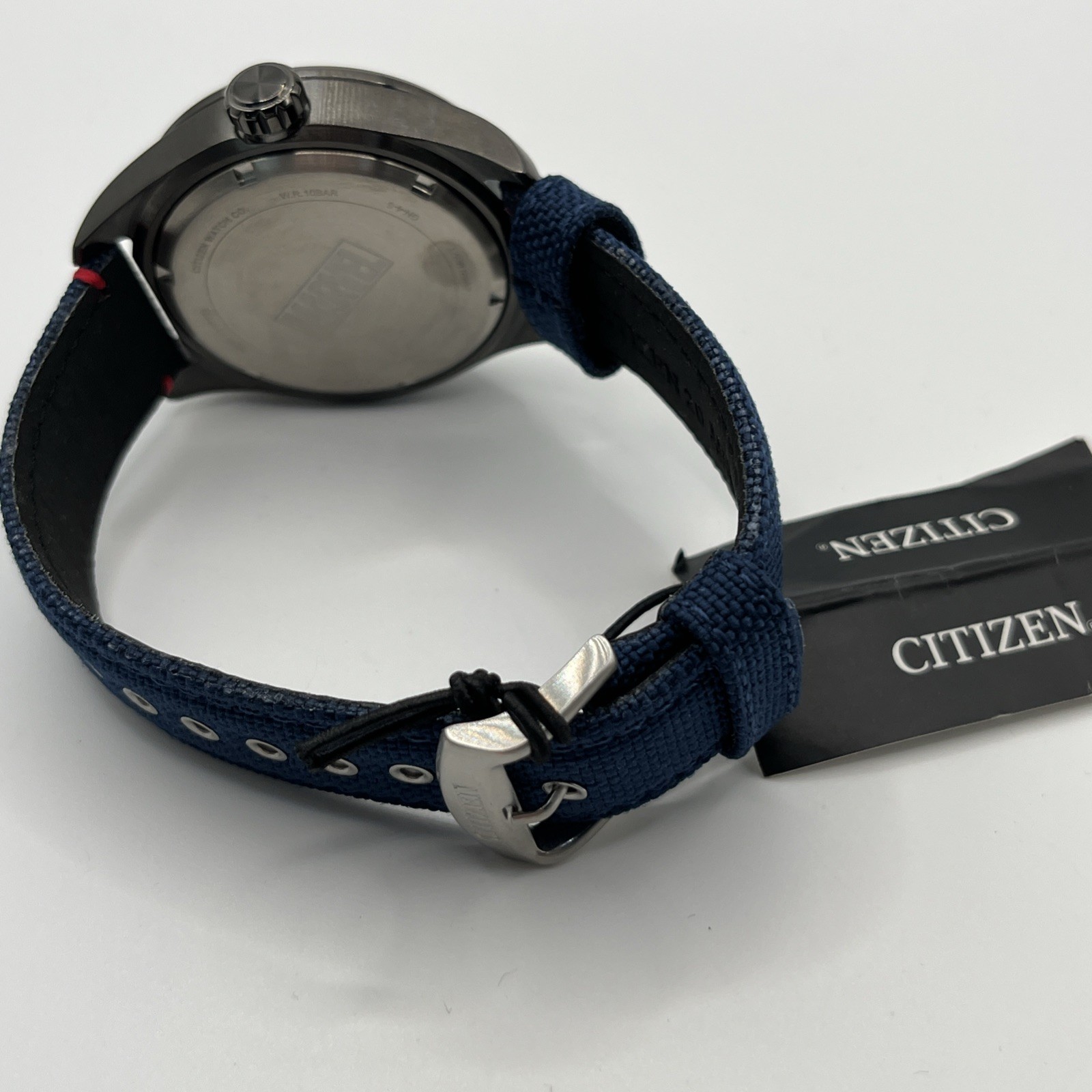 Citizen Spider-Man Men’s AW1156-01W 43mm Watch Eco Drive NWT $295