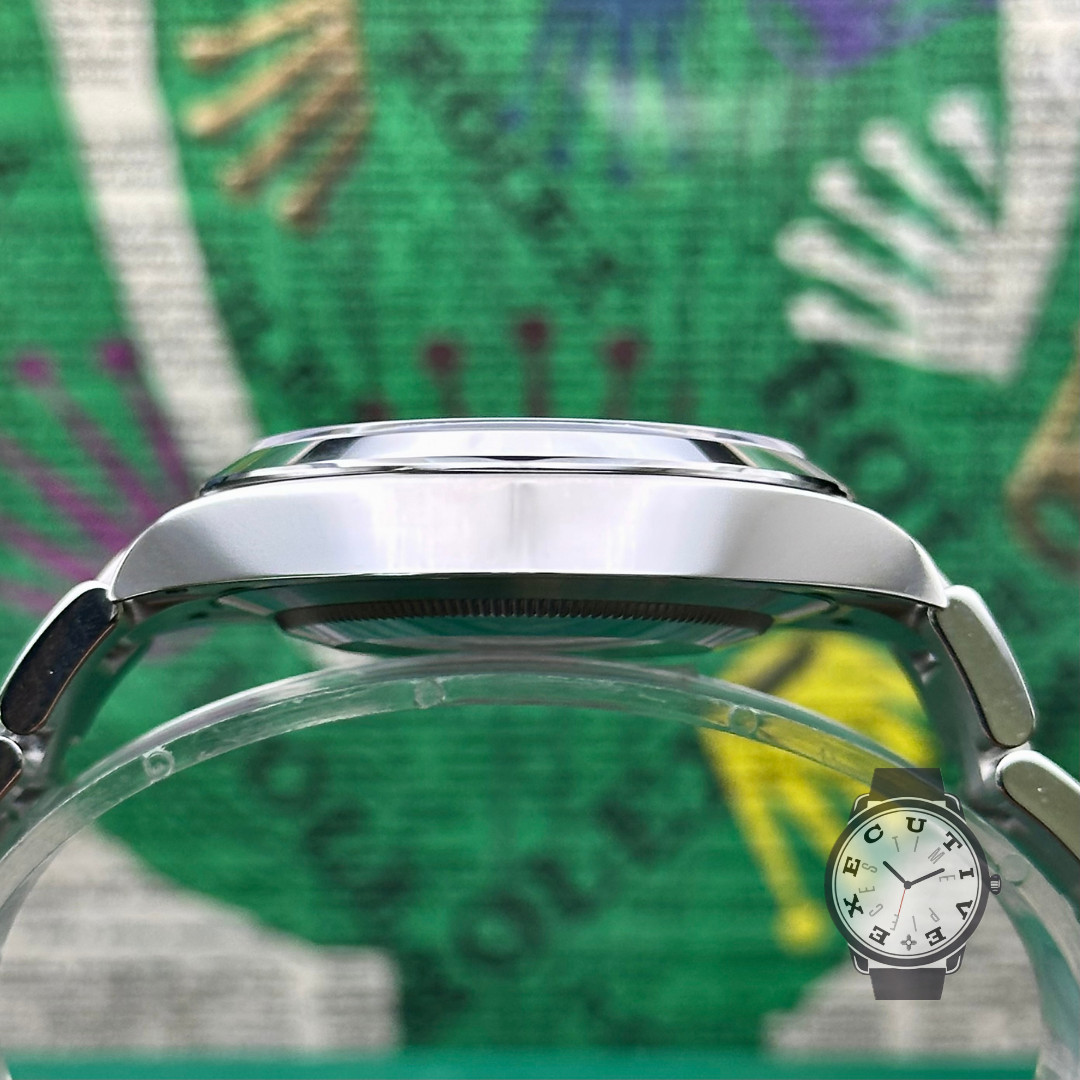 New 7/2026 Rolex Air-King 126900 Silver Oyster Bracelet 40mm Black Dial Unworn