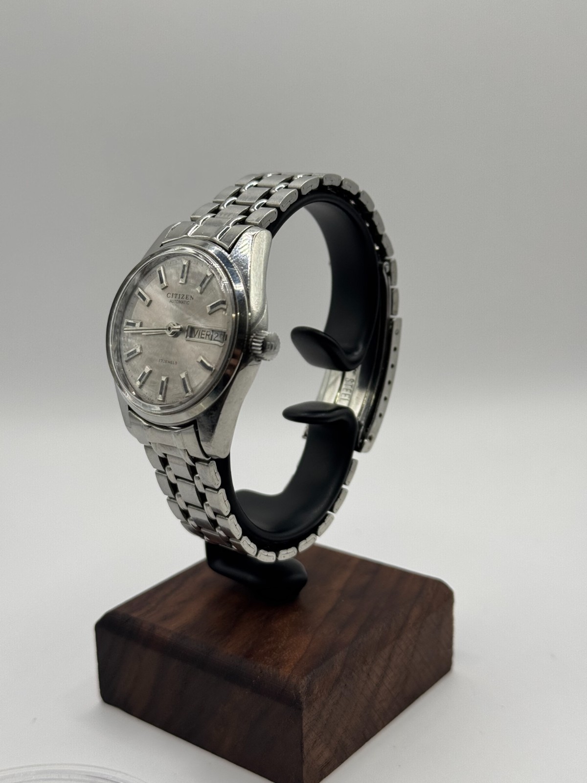 Vintage 1970s Citizen Automatic Caliber 6500 Parawater Men’s Watch Serviced Runs