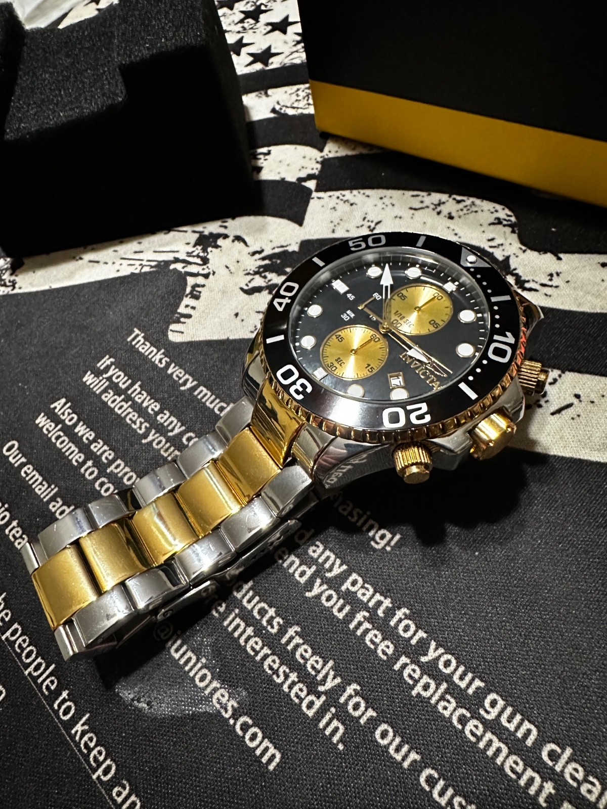 Invicta Pro Diver Men’s Watch w/ Mother of Pearl Dial 53mm iSize Stainless Band