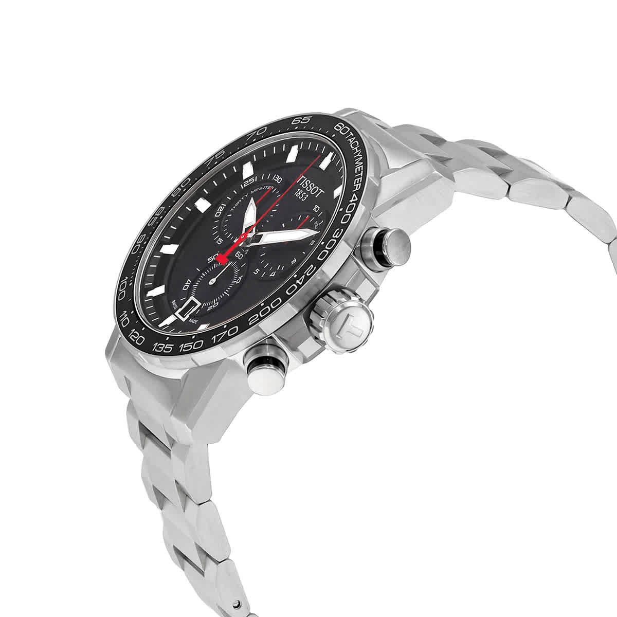 Tissot Supersport Chronograph Quartz Black Dial Men’s Watch T125.617.11.051.00