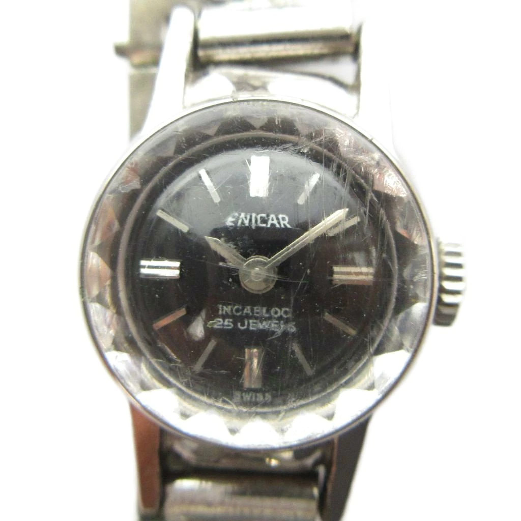 [A2R] Enicar ENICAR INCABLOC Incabloc 25 Jewels Watch Vintage Antique Hand [n8w]