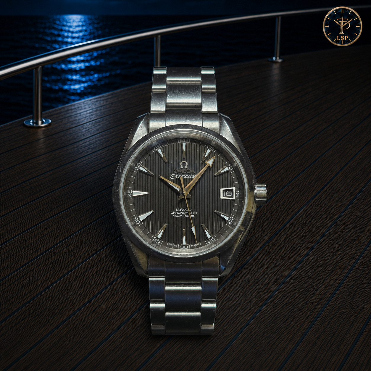 OMEGA Seamaster Aqua Terra Grey Teak Dial 38.5mm 231.10.39.21.06.001
