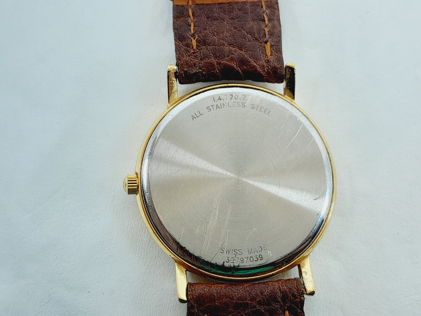 VINTAGE LONGINES GLASSIC QUARTEZ MEN’S WATCH L4.720.2 WORKING