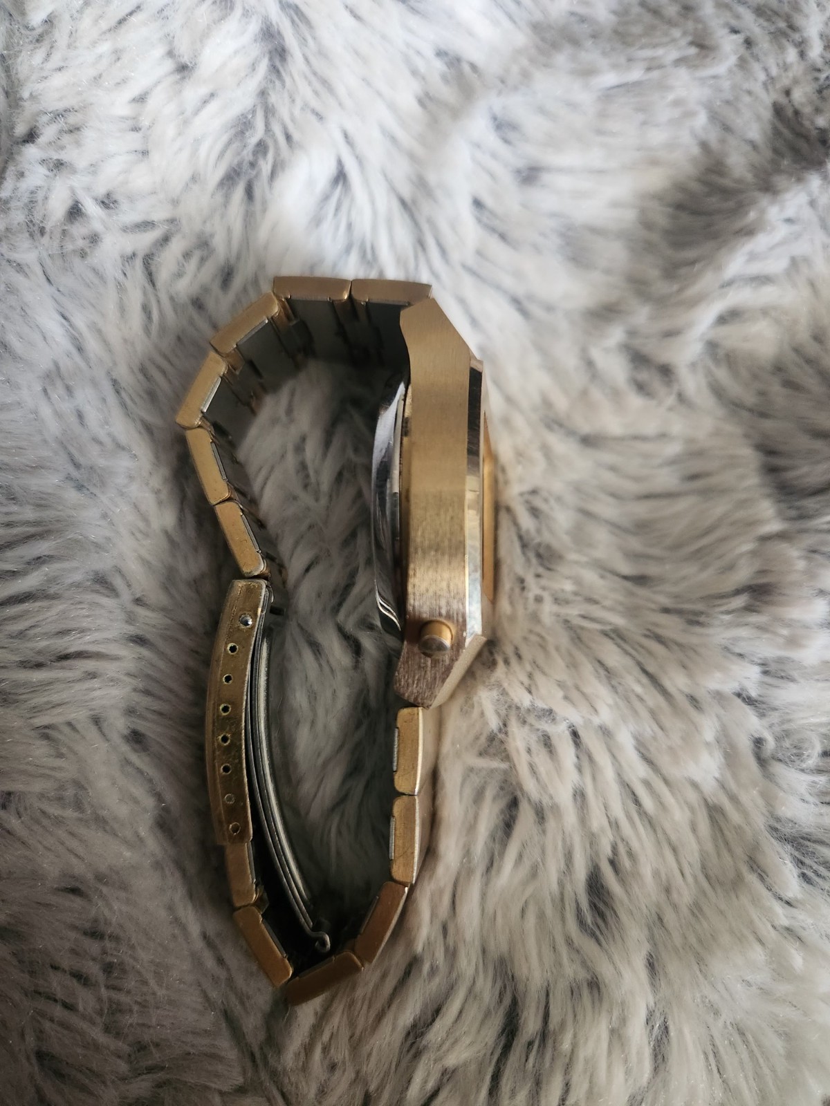 Vintage Waltham Ladies Digital Watch – Gold Tone – Original Box & Papers – 1970s