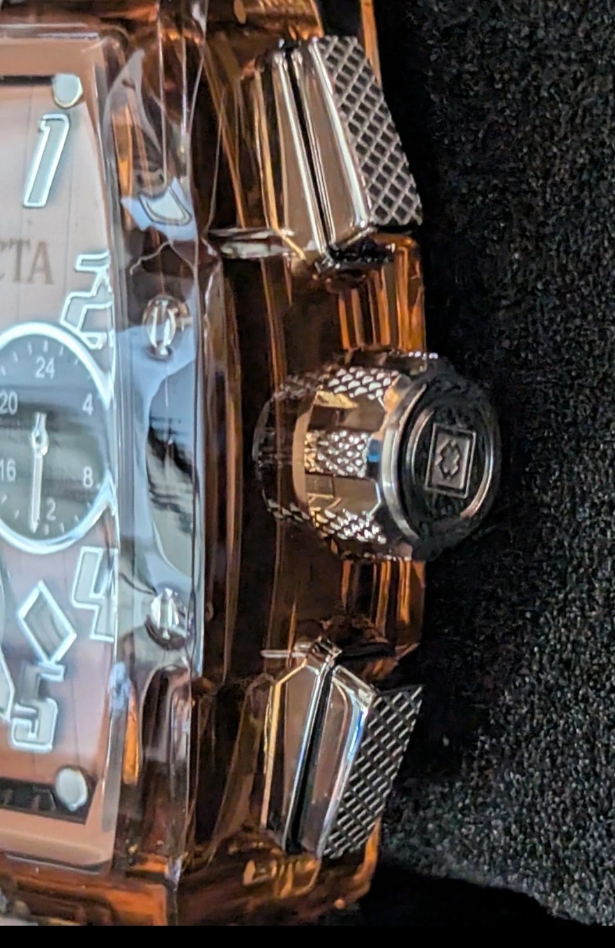 Invicta S1 Rally Kinesia Anatomic Men’s Watch – 47mm Black/Brown (50086)