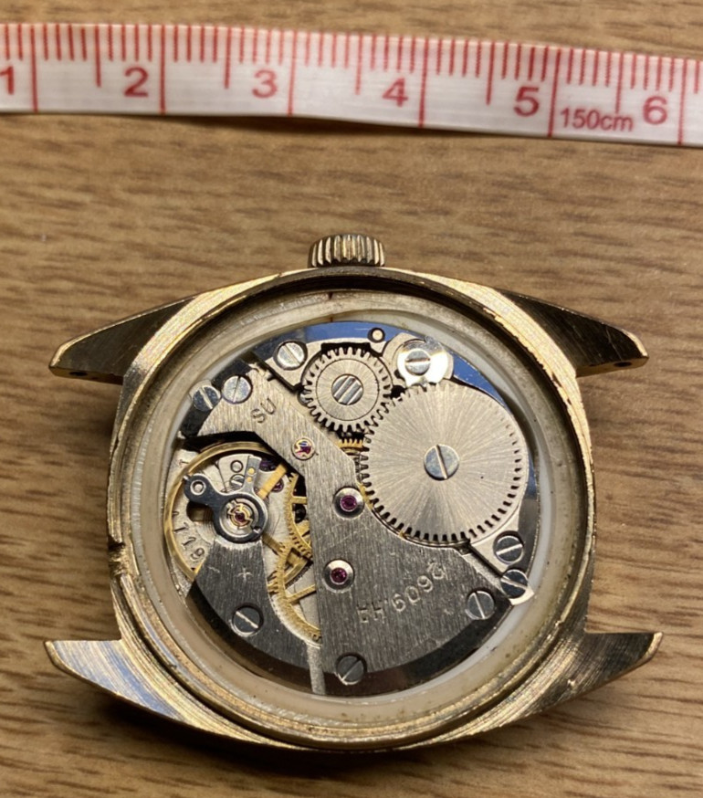Vintage Cardinal 19 Jewels Mechanical Watch Raketa 2609.HA Soviet USSR Running