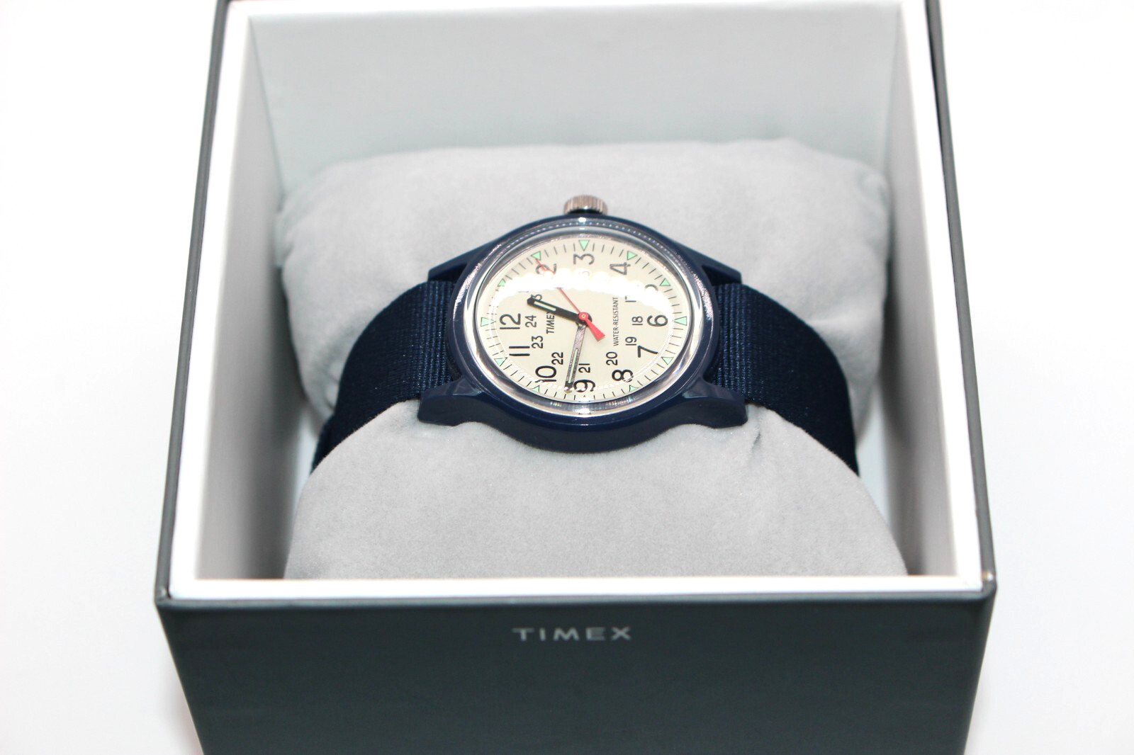 TIMEX Original Camper TW2U84200 36mm Ivory x Navy Resin Polycarbonate Unisex