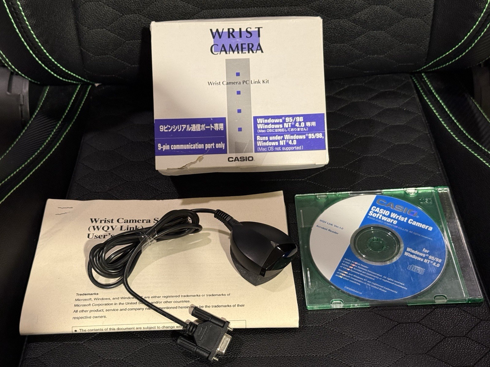 Casio Camera Wrist Watch 2220 + Transfer Cable
