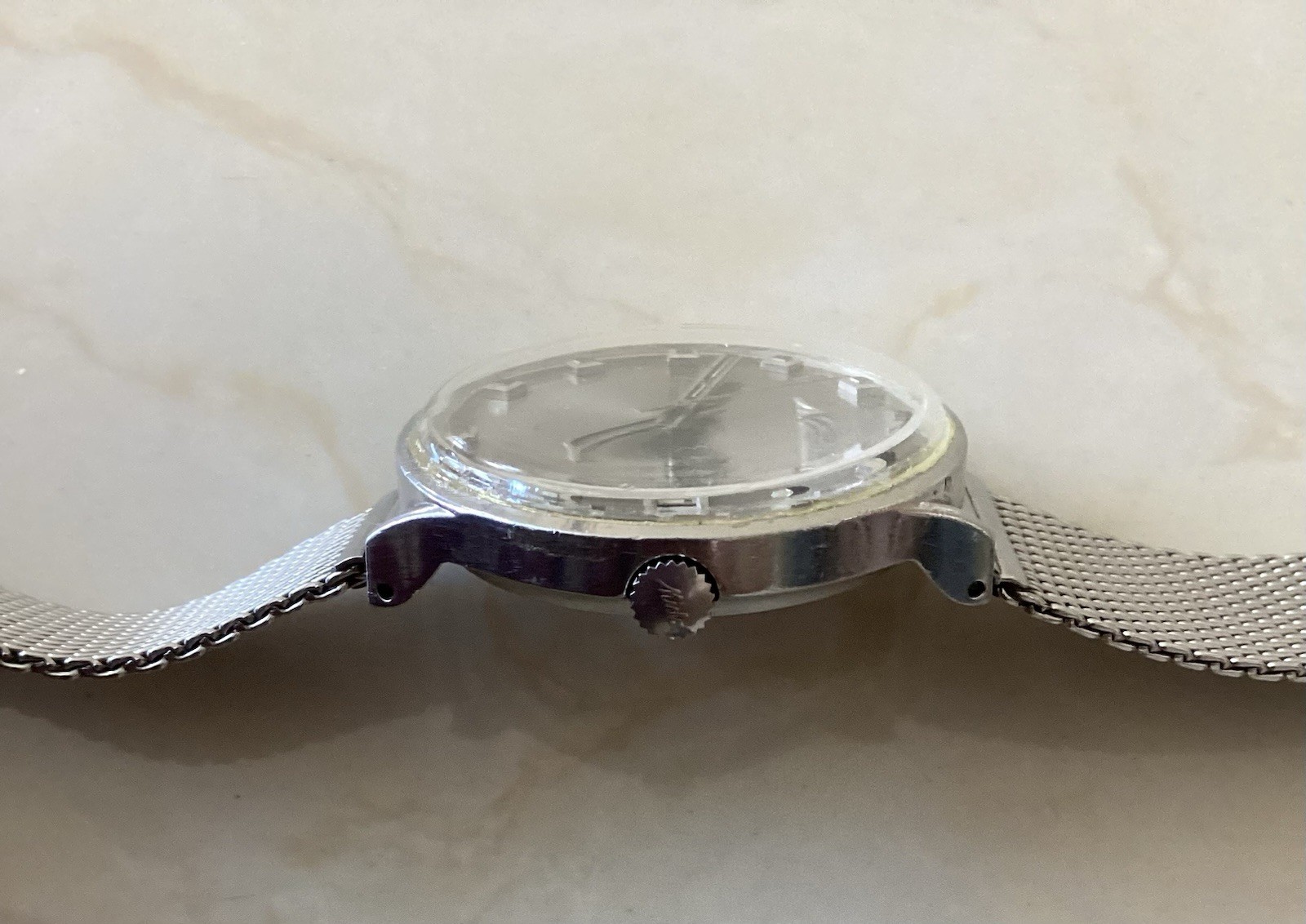 Mido Ocean Star Swiss Made Automatic Day/Date Men’s Watch Not Working For Parts