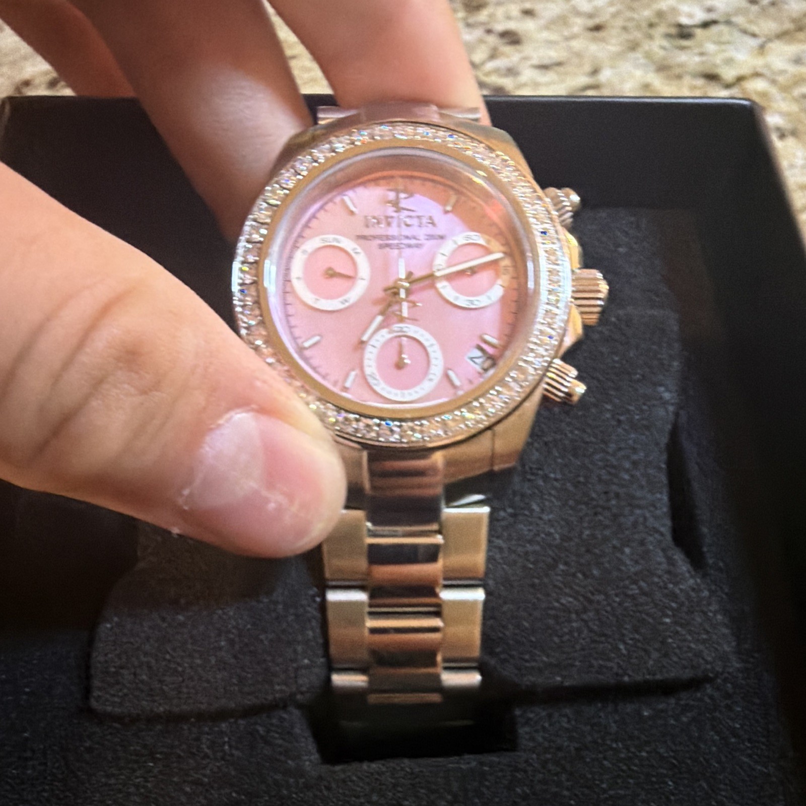 Invicta Women’s Elite Diamond 38mm Quartz Watch IN-51110