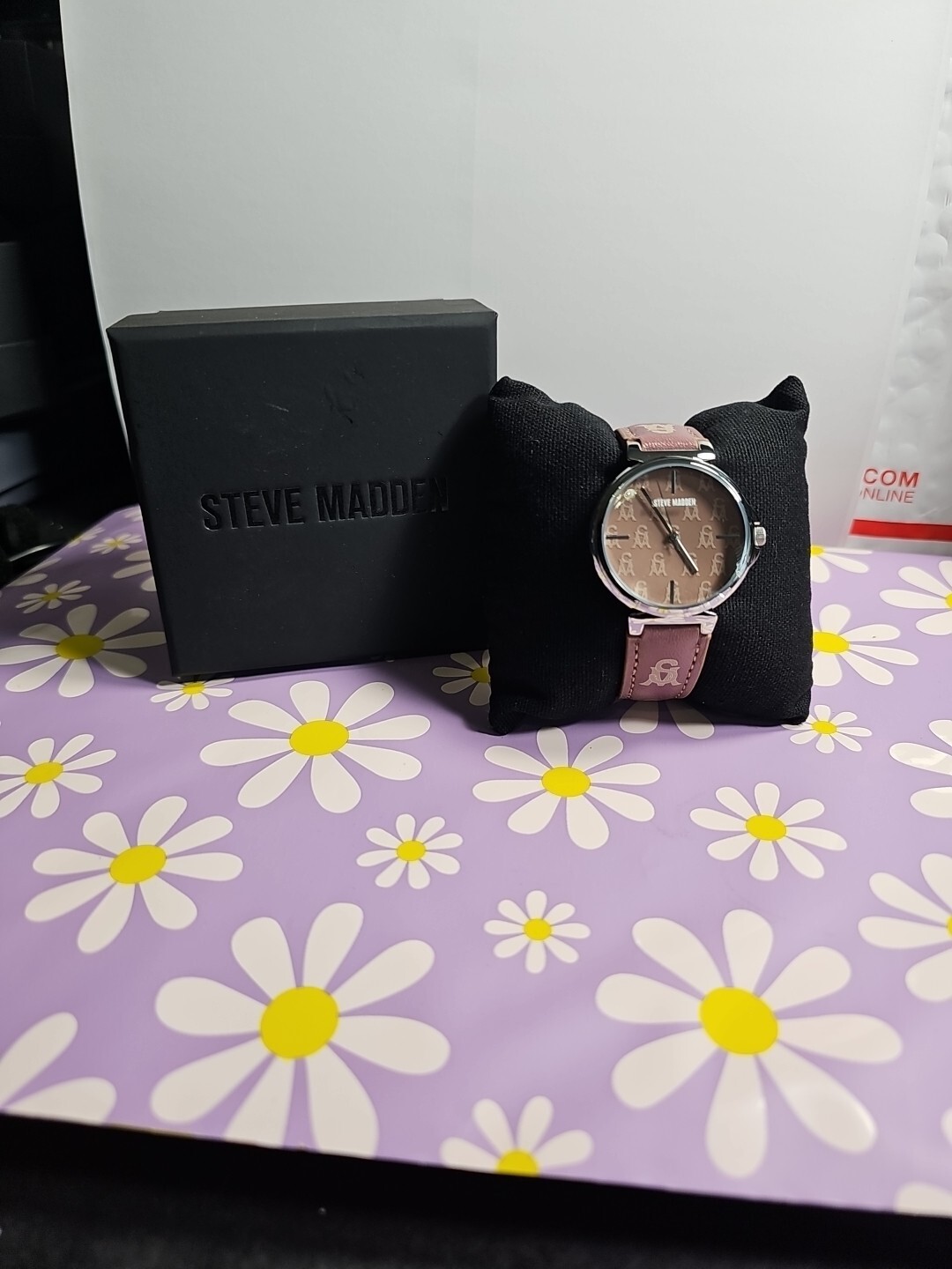 Steve Madden Women’s Dual Colored Dark Brown and Light Brown Watch NWB