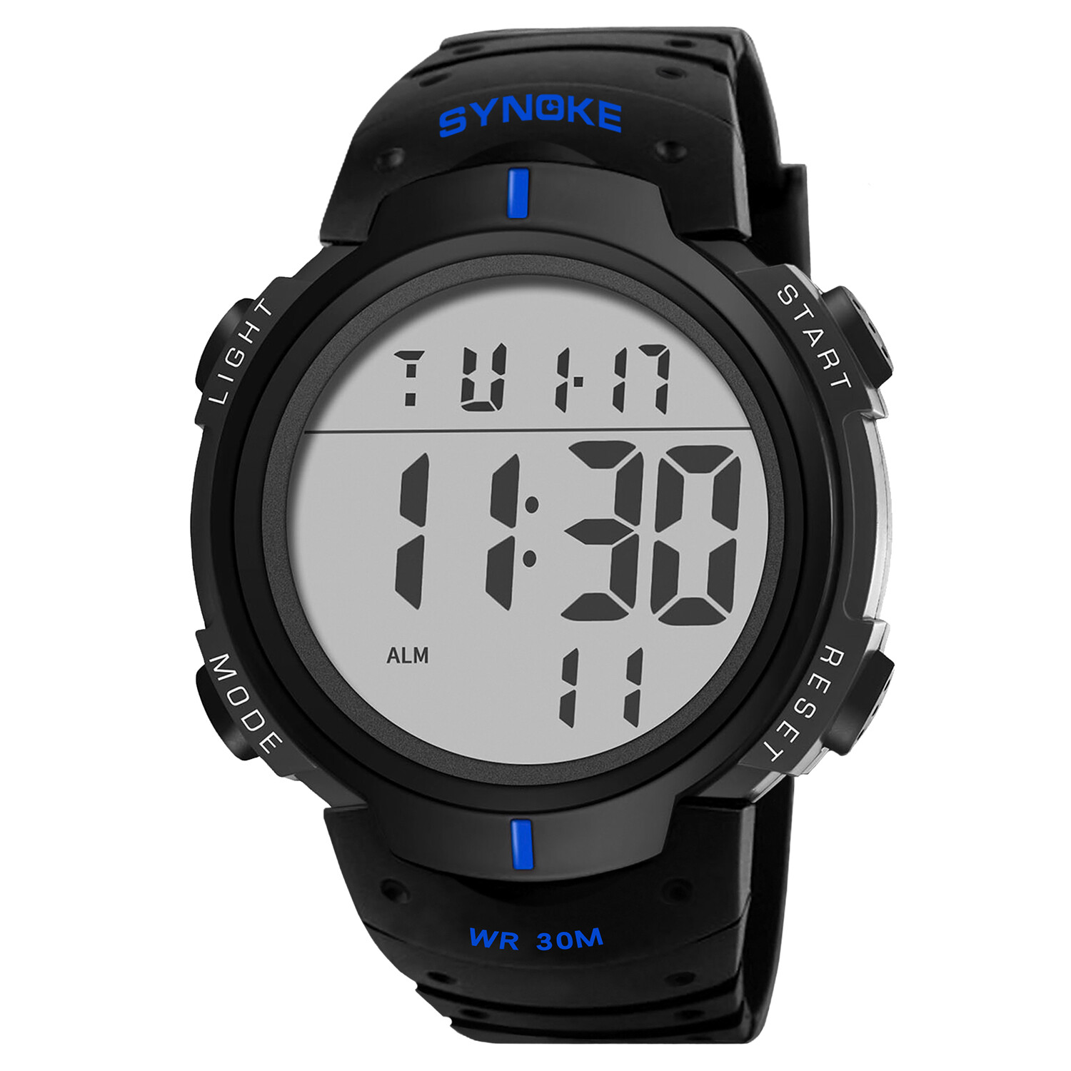 US Men Waterproof Sports Watch Casual Luminous Stopwatch Alarm Simple Army Watch