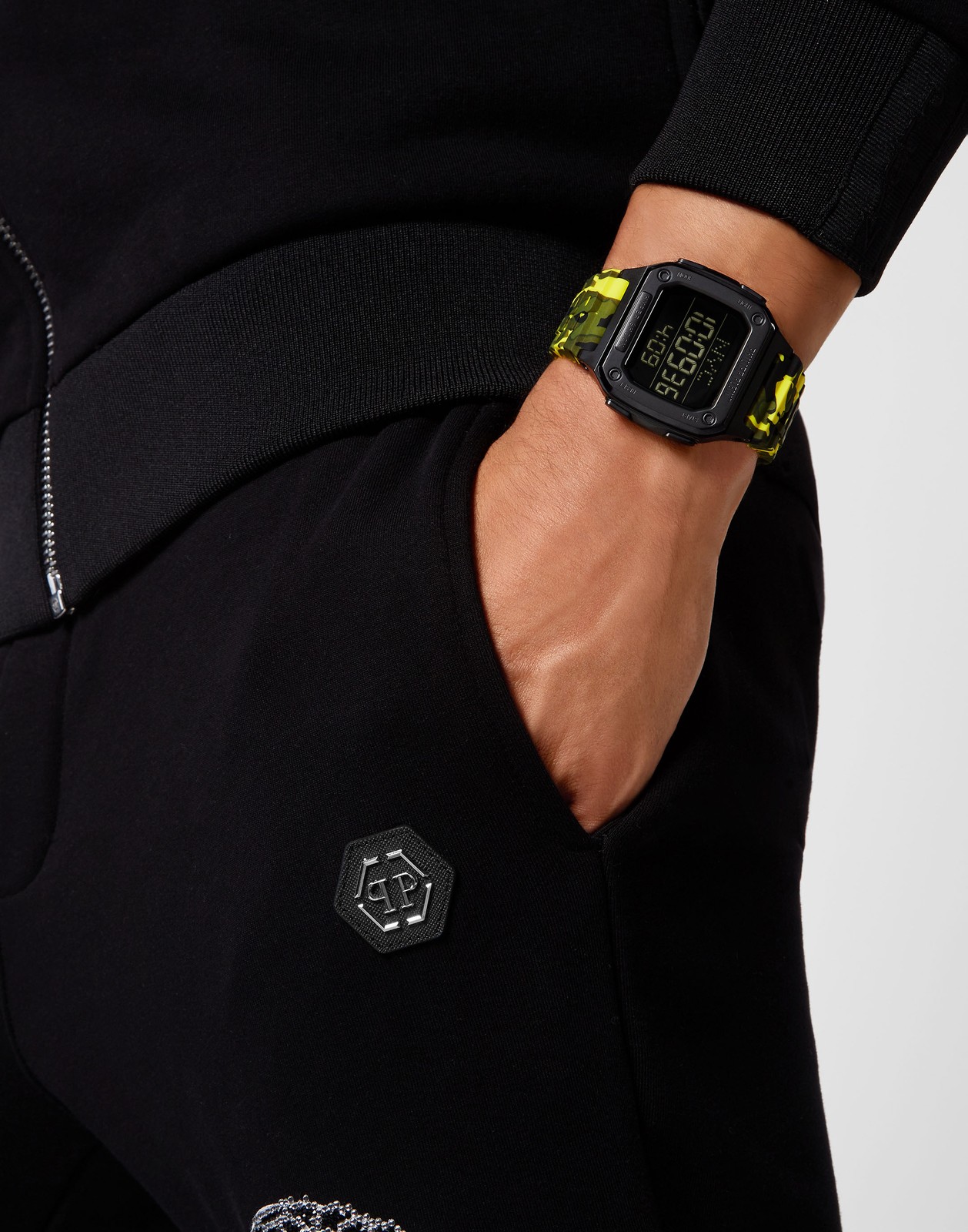 Philipp Plein Multicolour Unisexs Digital Watch Hyper $hock PWHAA1722