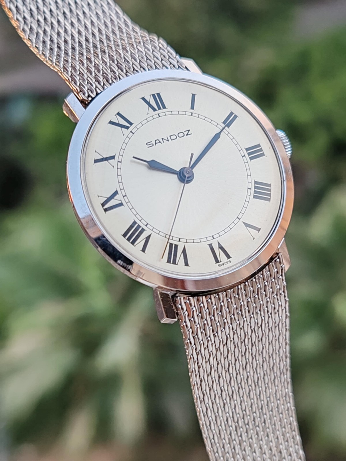 Sandoz Manual winding Rare Dial