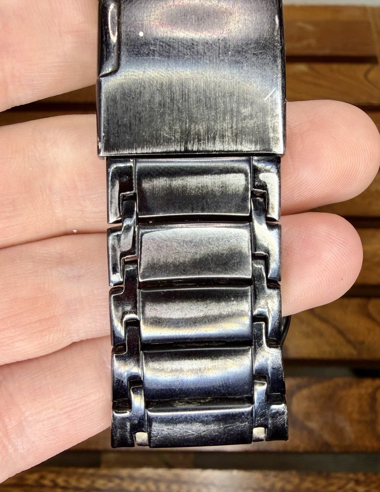 Fossil FS4279 Black Dial Black Stainless Steel Bracelet Quartz Watch 50m 5 ATM