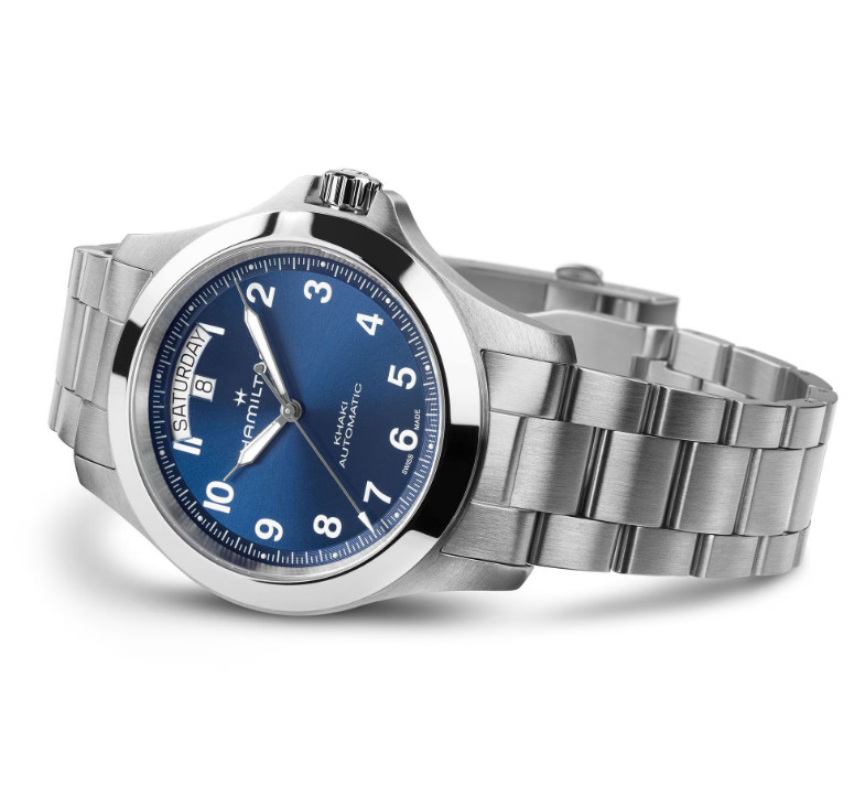 Hamilton Khaki Field King Day-Date Blue Dial Auto 40mm Men’s Watch H64475140