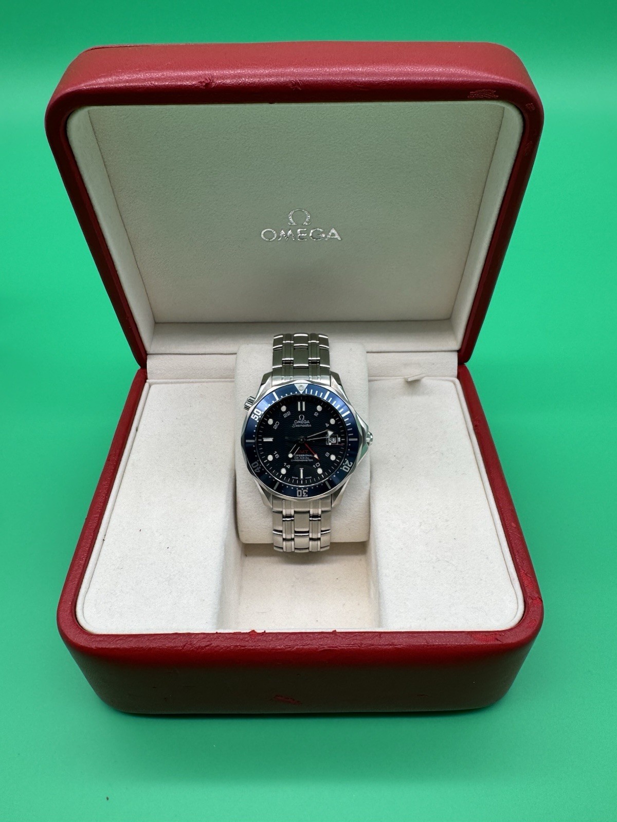 OMEGA Seamaster Diver 300M GMT Blue Twin Time 2535.80.00