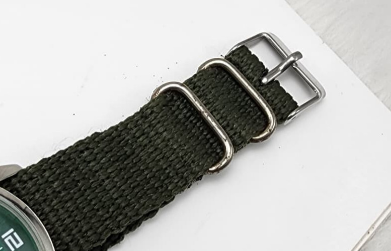 HMT Pilot Para Shock 17 Jewels Hand Winding Vintage Men’s Watch Green Dial Man