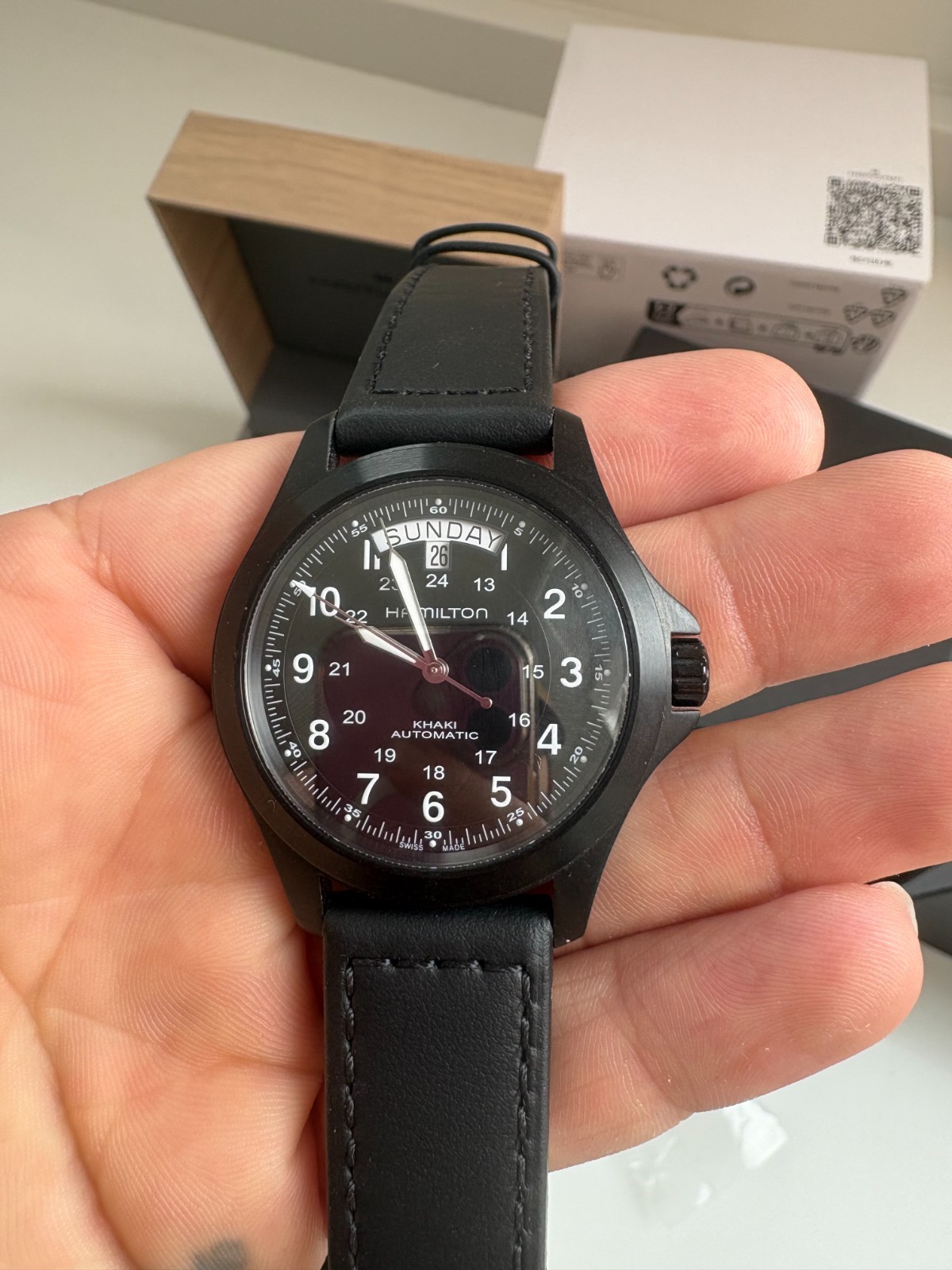 Hamilton Khaki Field King Automatic Black Dial Men’s Watch H64465733