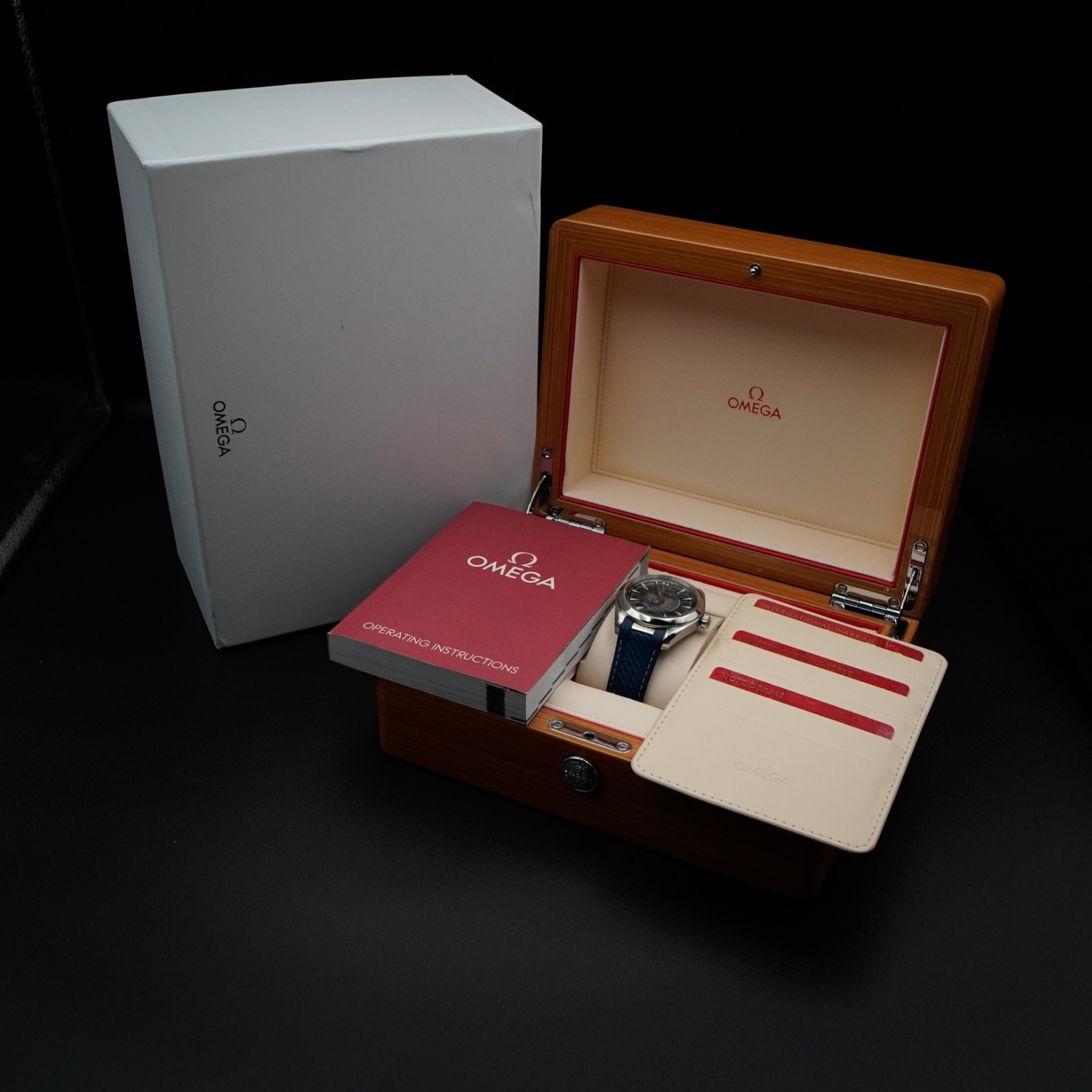 2023 Omega Seamaster Aqua Terra Worldtimer 220.12.43.22.03.001 Full Set