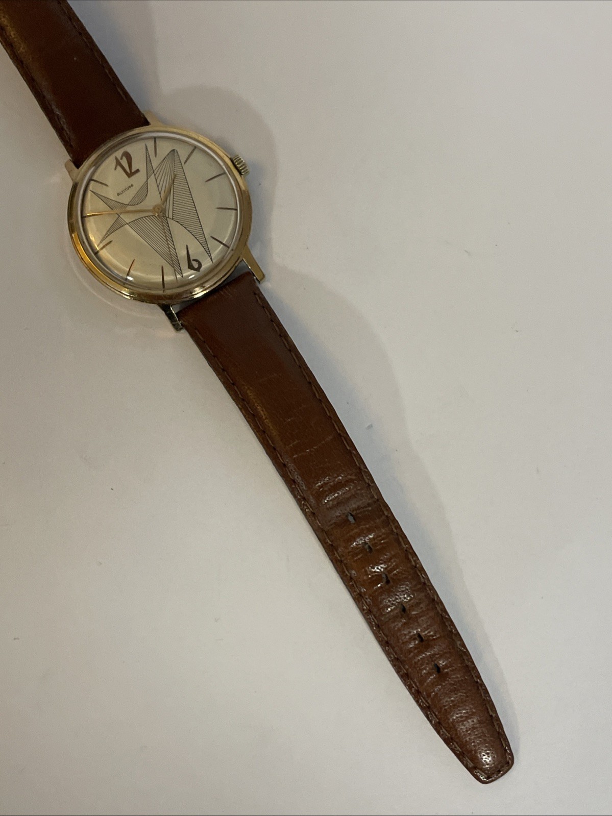 Altitude Mechanical Watch Pop Art Dial French Cupilard 233 Rare