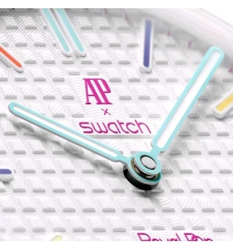 Swatch x Audemars Piguet Royal Pop Huit Blanc Rare Savonnette BNIB Sealed