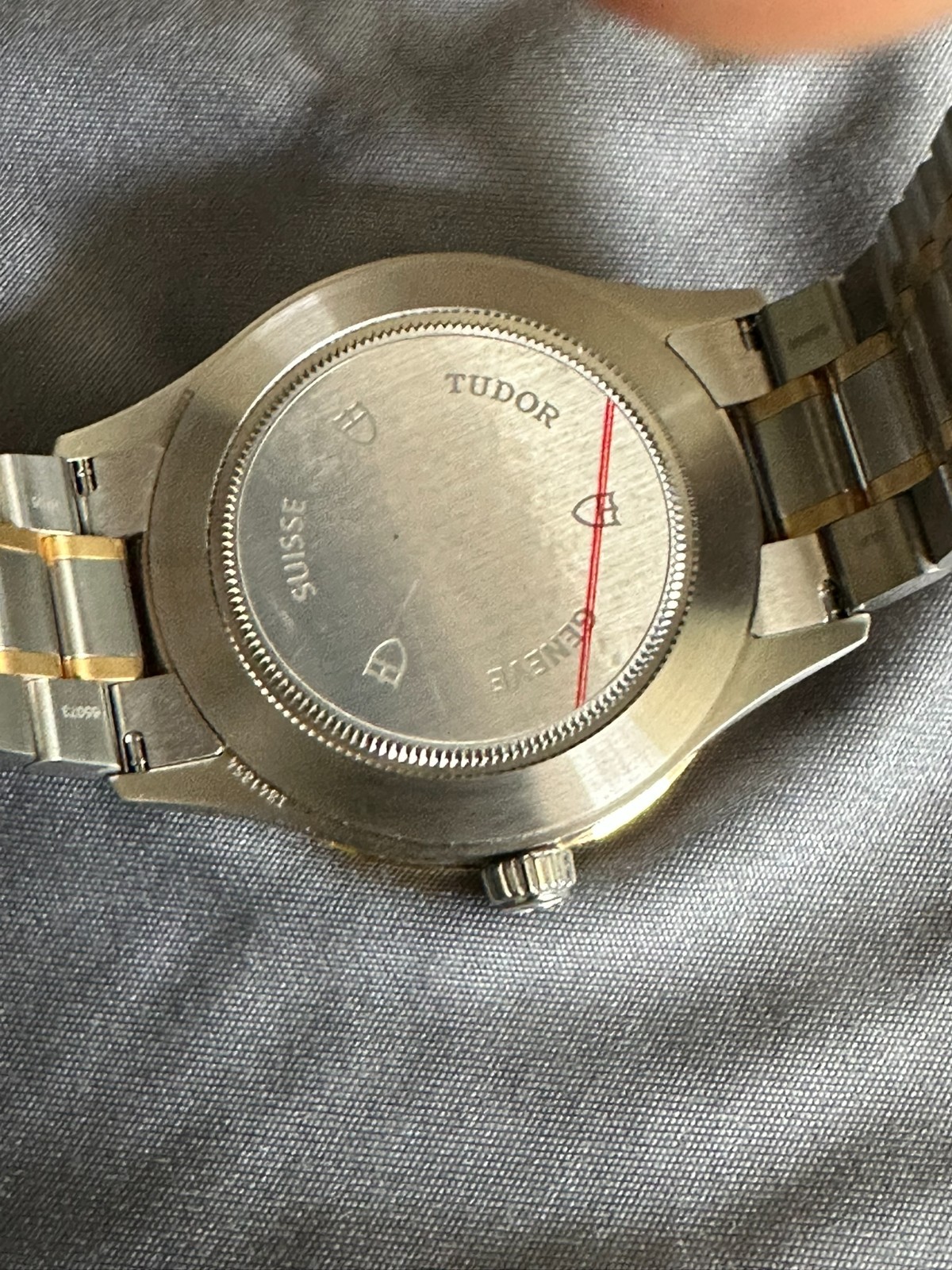 Tudor – 12703-0001 Style 41 Stainless Steel / Yellow Gold / Champagne / Bracelet