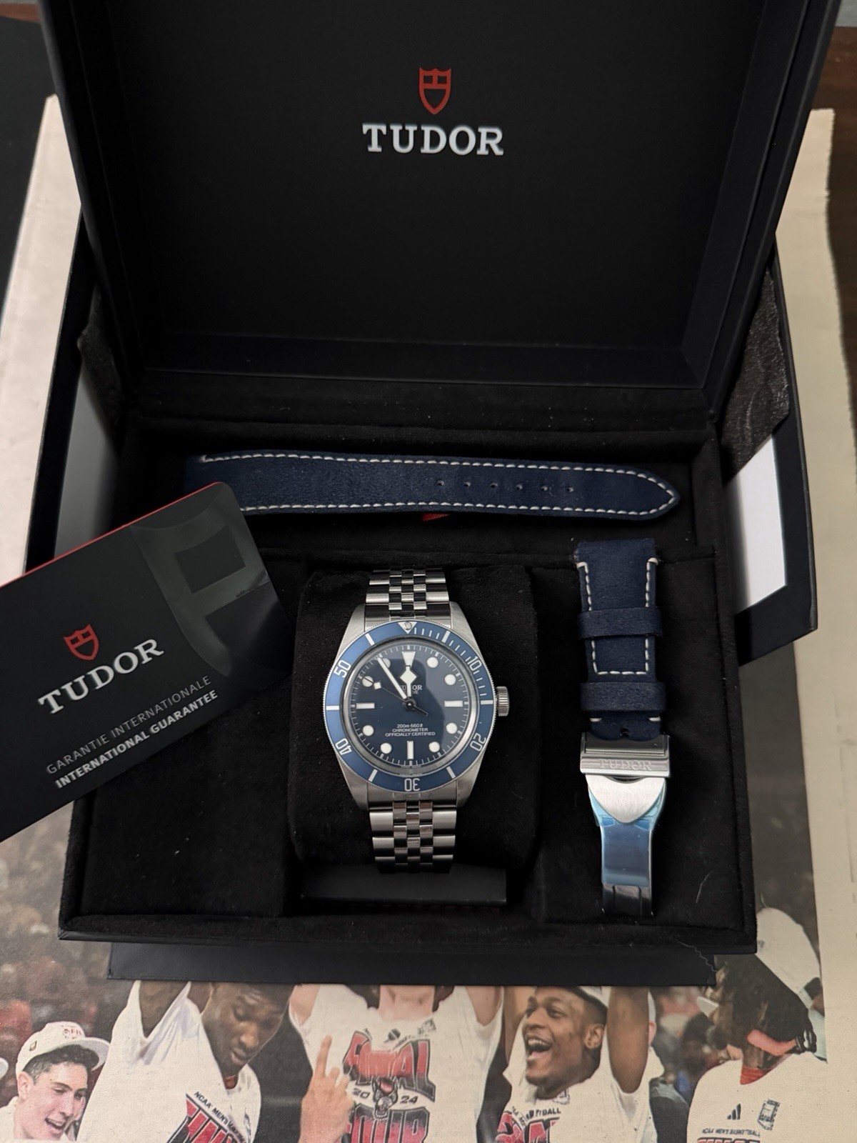 TUDOR Black Bay 58 Blue M79030B-0001 Full Set
