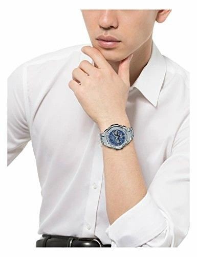 Casio Watch G SHOCK G STEEL Radio Solar GST W110D 2AJF Silver