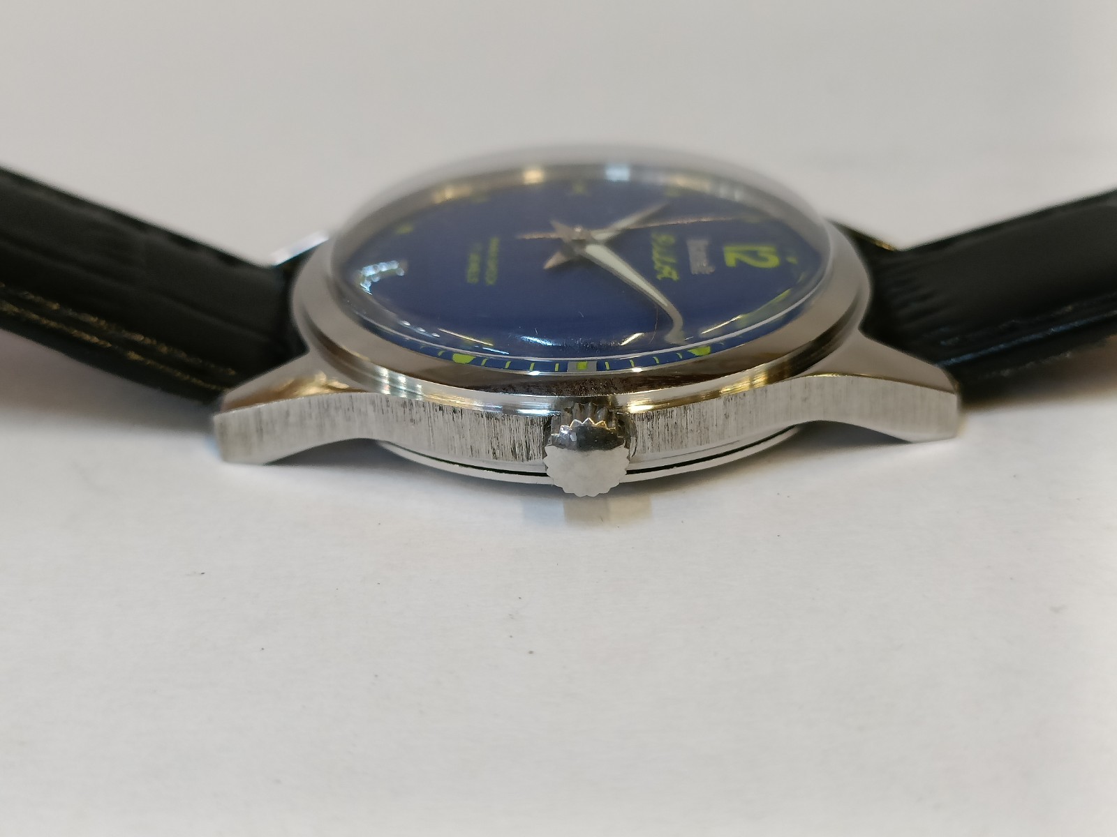 REFURBISHED HMT PILOT 17J WINDING BLUE DIAL 0231 INDIA MEN’S WORKING