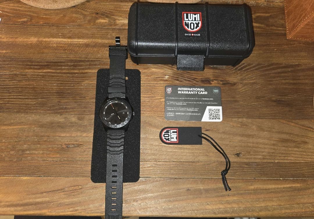 LUMINOX Ref.3121 Blackout Pacific Diver 3120 44mm Black SS Quartz Watch