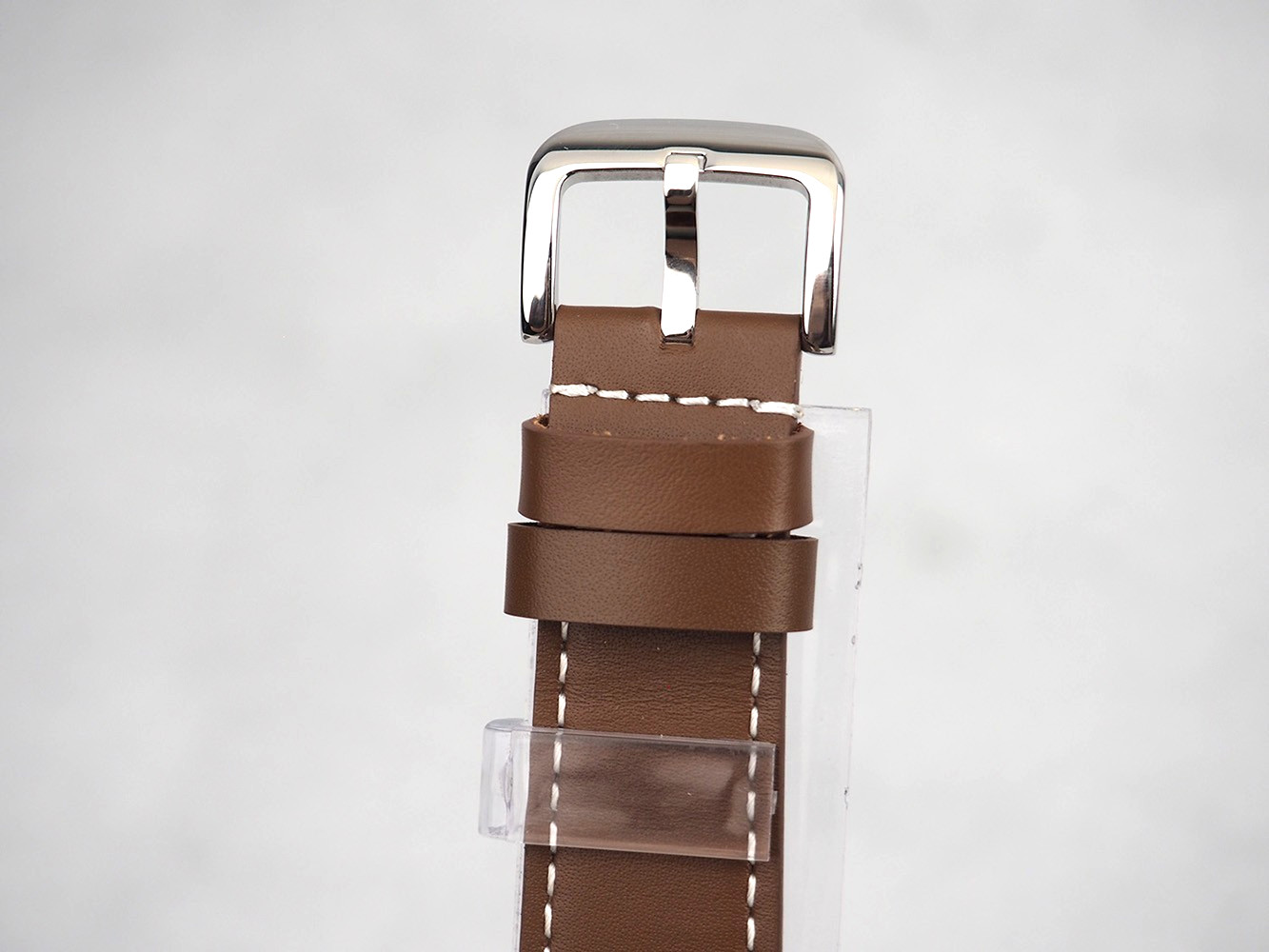 Men’s Shinola Runwell 47mm Cream Dial Brown Leather Strap Quartz Watch
