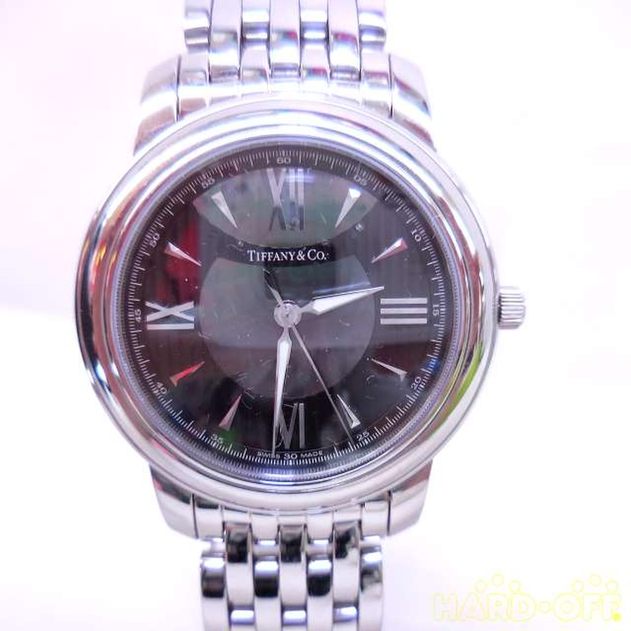 [B1N] Tiffany & Co. Mark Z0046.17.10A90A00A Black MOP Quartz Ladies [v5p]