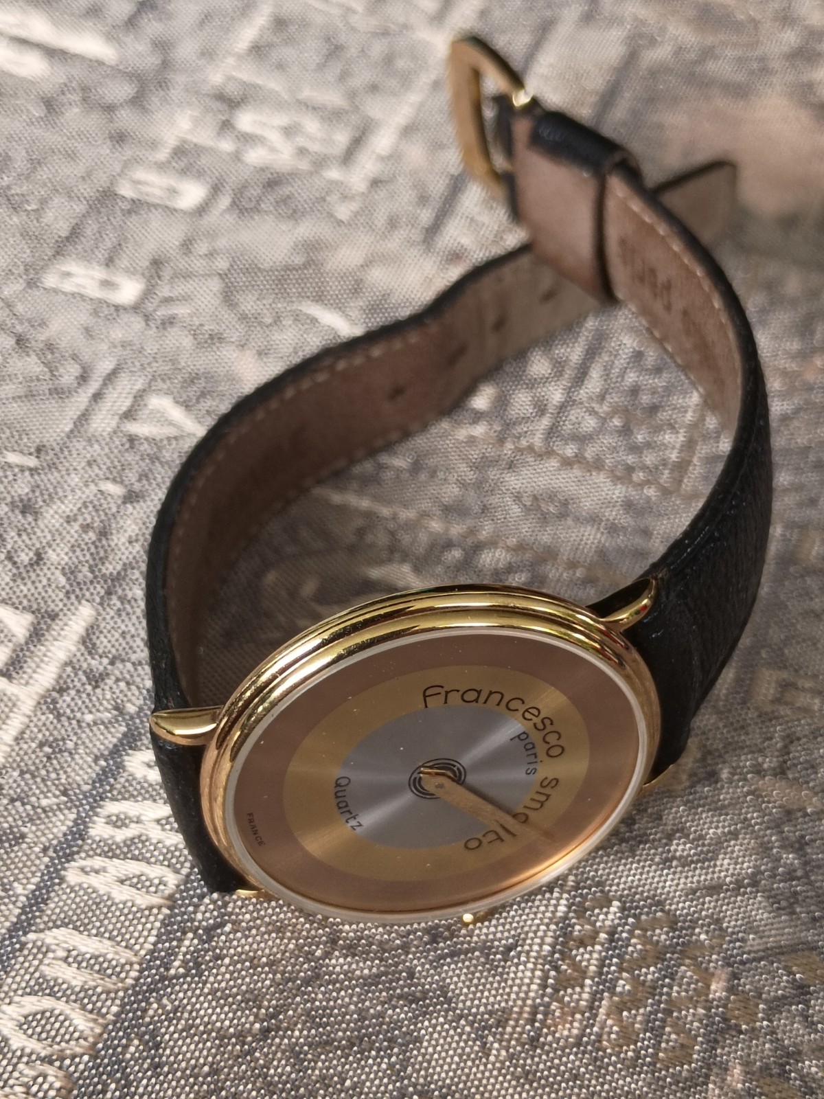 Francesco Smalto Paris Quartz France WATCH Vintage 💥 Best Offer 💥