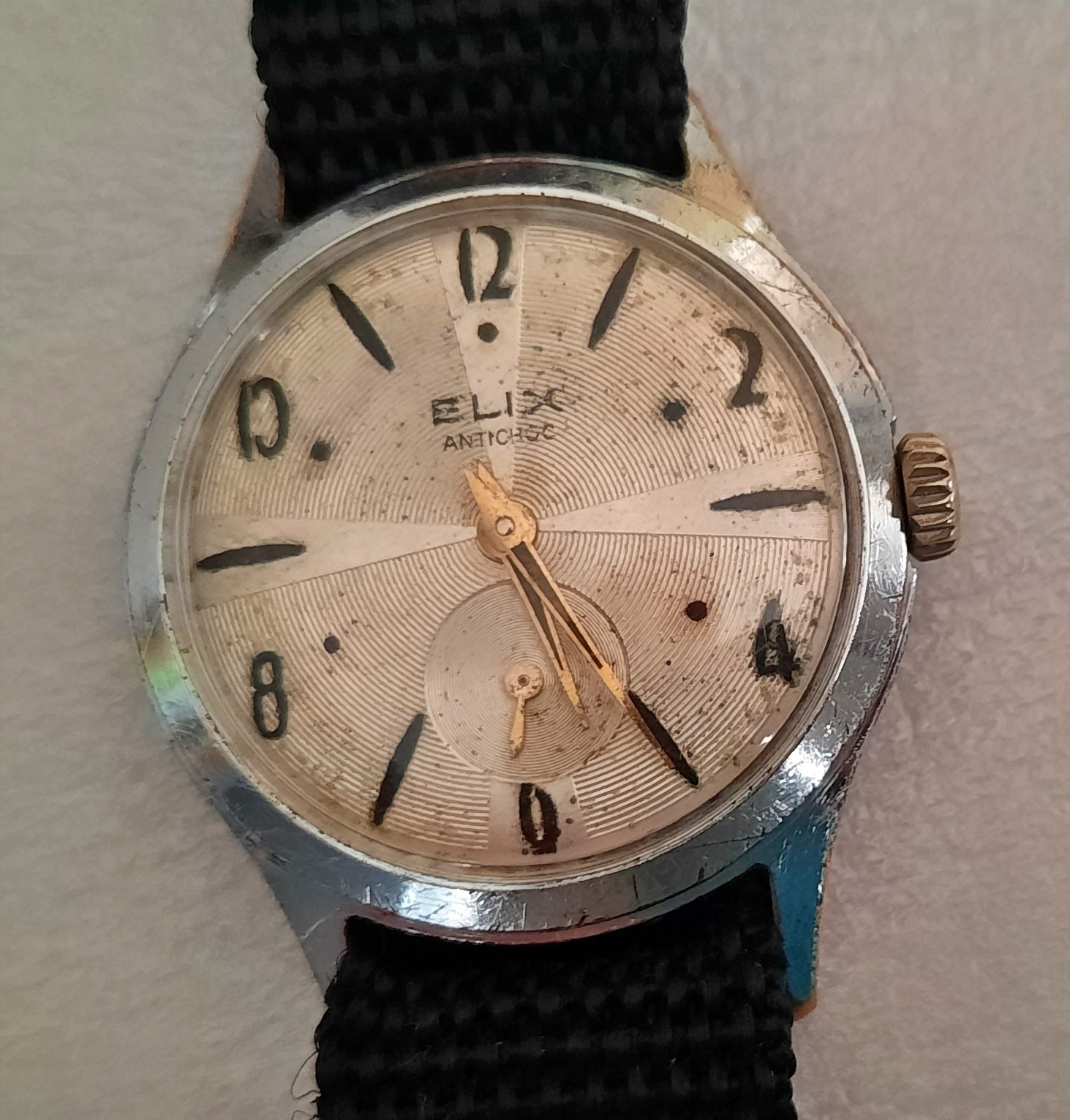 Elix watch – Cupillard FE 233 – Working – Serviced